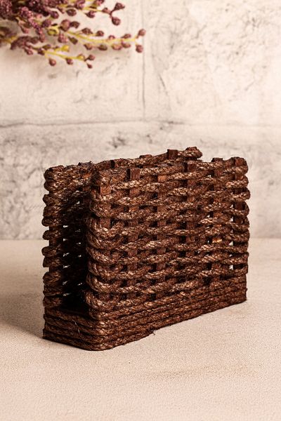 Snippy Haserya - Wooden Napkin Holder Desktop Napkin Organizer