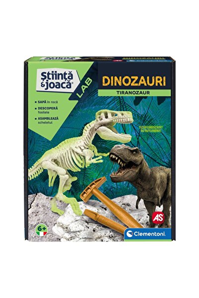 CLEMENTONI Science Game - Discover the T-Rex Dinosaur