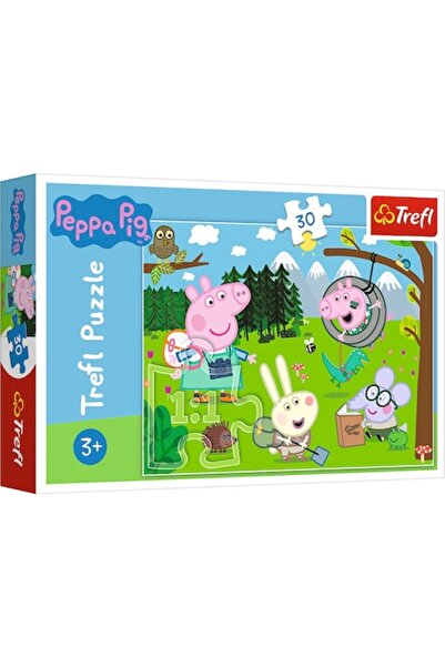 Trefl Puzzle - Peppa Pig, On a Hike, 30 pieces
