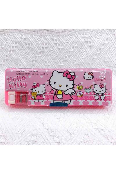 SANRIO Kuromi, My Melody, Cinnemaroll Hello Kitty 3D Luxury Eva Pencil Bag, Pencil Case with Sharpener