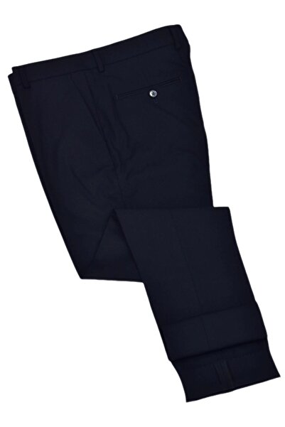 KAMER Ανδρικό Silim Fit Classic υφασμάτινο παντελόνι χωρίς πιέτες P1160 BGL-ST04743