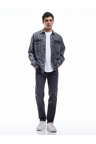 Koton Cotton Regular Waist Skinny Fit Jean Trousers - Michael Jean