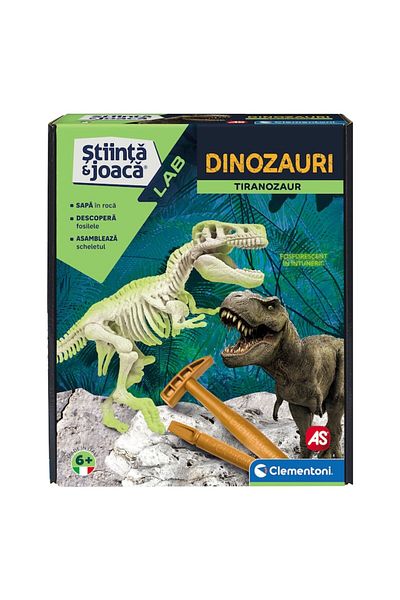 CLEMENTONI Science Game - Discover the T-Rex Dinosaur