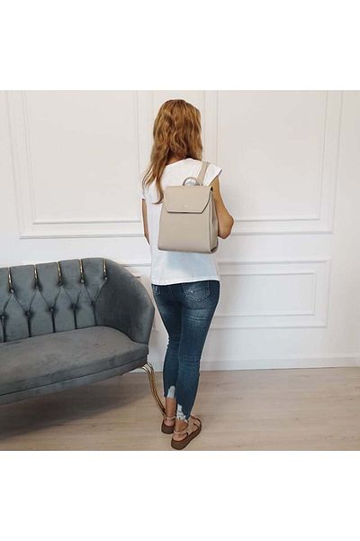 David Jones rucsac bej casual CM7563 119