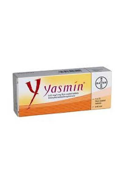 Bayer Yasmin 21 Oral Contraceptive Tablets