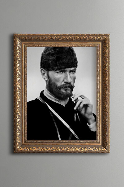 epiqart Atatürk - Cadru cu model vintage