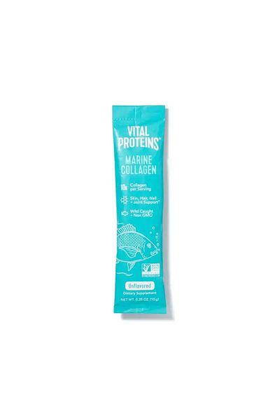 Vital Proteins Marine Collagen, Sachet, 10g Unflavored Dietary Supplement