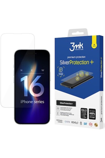 3MK Protector de ecran SilverProtection+ pentru iPhone 16 Pro