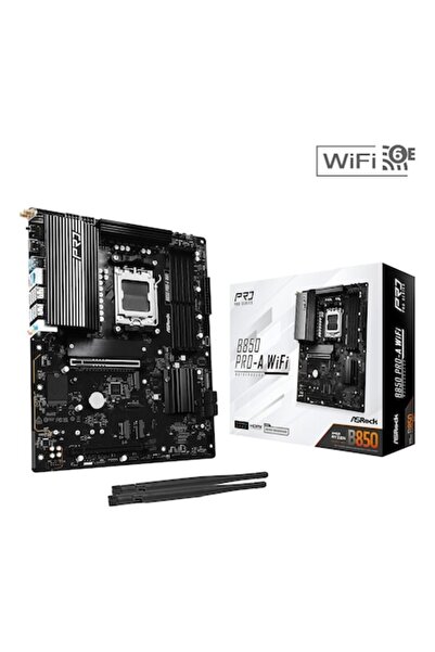 ASROCK B850 PRO-A WIFI, AM5, 4xDDR5, 256GB, ATX