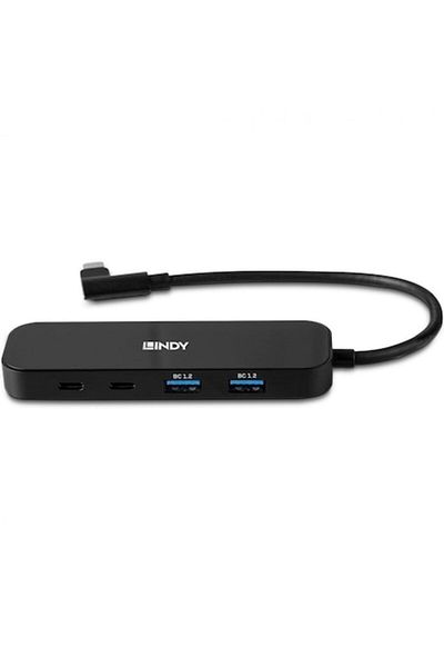 LİNDY HUB USB 3.2 GEN2 TIP C LA 2 X USB-A + 2 X USB TIP C 100W (20V/5A)