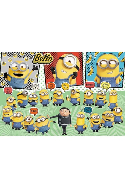 Trefl Puzzle - Mimoni: Vzestup Grua, Dobrodružství mimonů, 160 dílků