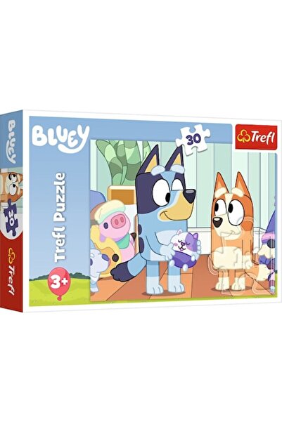 Trefl Puzzle for Kids Trefl, 30 Pieces, Always Fun with Bluey, Multicolor