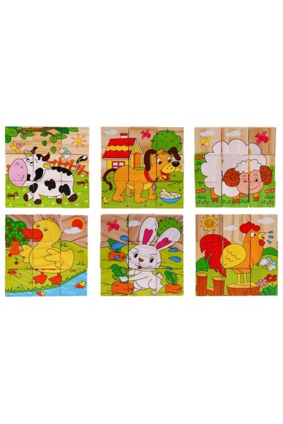 Marionette Ξύλινο Παζλ 9 Τεμαχίων