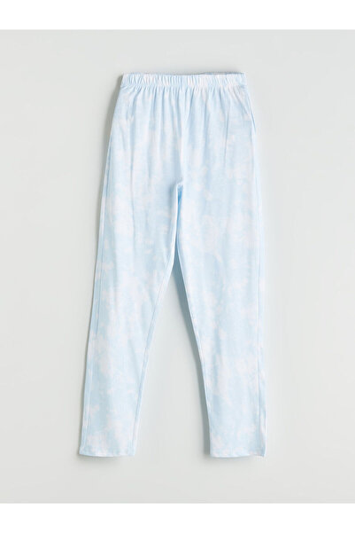LC Waikiki Bisiklet Yaka s ve a Baskılı Kız Çocuk Pijama Takım