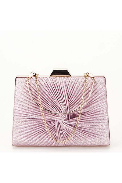 SOFILINE Pink glitter clutch bag BJH-22706 05