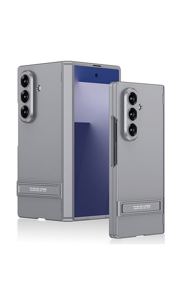 m.tk moveteck Samsung Galaxy Z Fold 7 Case L Stand Camera Protection Kipta Titanium Color Pc Cover
