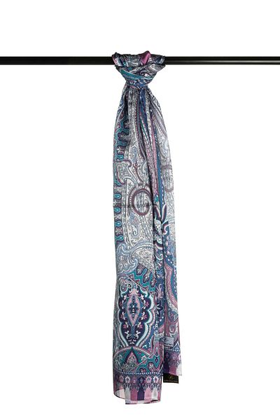 FLEUR SOİE Rosewood Ethnic Pattern Janjan Shal