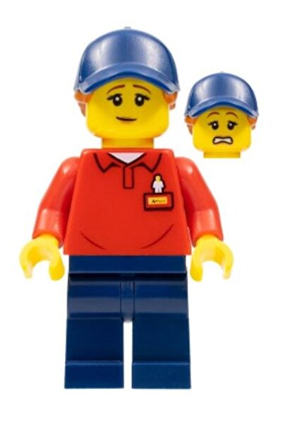 LEGO Minifigür Legoland Park Worker Female llp011