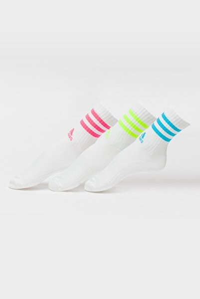 Adidas Sportswear Set of long unisex socks - 3 pairs, Optical white, 34-36