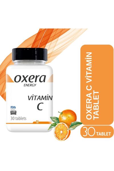 OXERA ENERGY Oxera C Vitamini 500 mg – 30 Tablet – Güçlü Bağışıklık Desteği