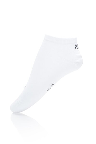 Puma , Set of short unisex socks - 3 pairs, White, 35-38