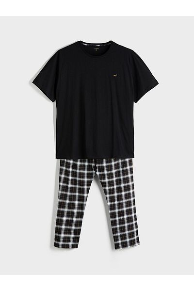 LC Waikiki Set de pijamale pentru bărbați cu potrivire standard