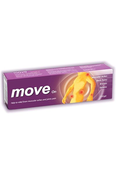 Move On Move On Massage Cream for Joint and Muscle Pain Relief, 100ml, 1 Piece