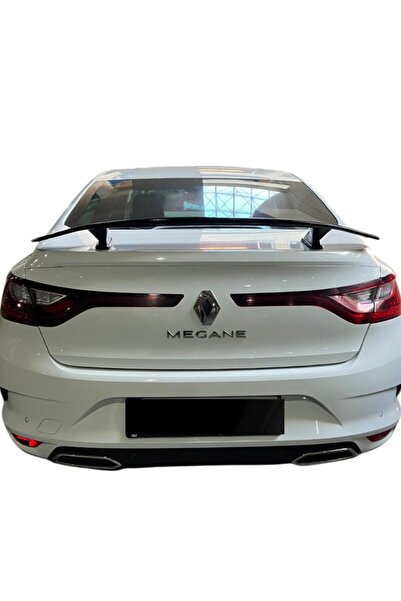 ACK Dizayn RENAULT MEGANE 4 SD 2016+ ARACA ÖZEL SPOİLER PİANOBLACK A+