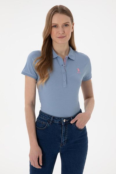 U.S. Polo Assn. U.S. Polo Assn. Women's Basic Polo T-Shirt Dmls