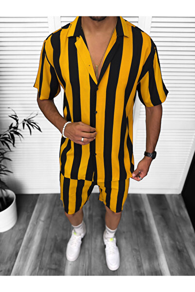 dehaine Men's Summer Set, Shorts and Shirt, 13256