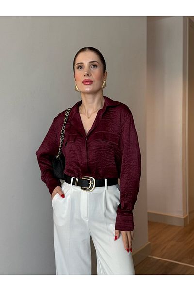 YK FASHION Wim Button Detailed Shirt