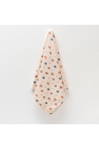 HENGAME بطانية أطفال قطنية منقوشة على شكل محار من إسيا بيبي للجنسين - كريمي (...