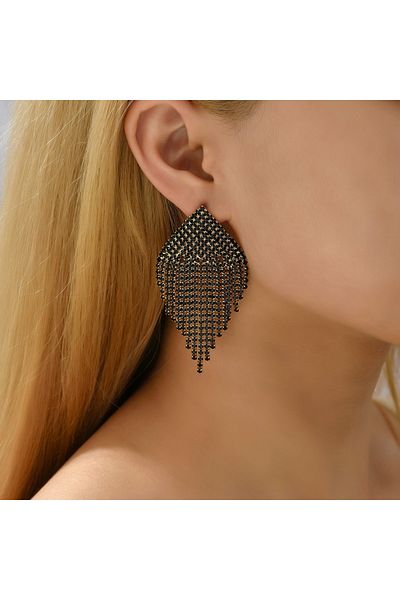 SIC MODA Cercei Eleganti cu Cristale, Sic Moda 6072