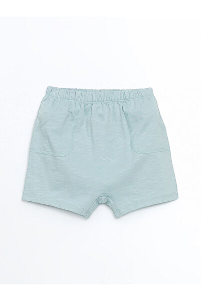 LC Waikiki Peak New Season Baby Boy Snap Fastener Bodysuit and Shorts 2-Piece Set