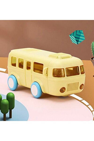 suluk plastik Bus Water Bottle Yellow