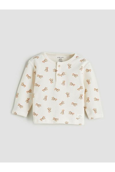 LC Waikiki Crew Neck Baby Boy T-Shirt and Pants 2Pcs
