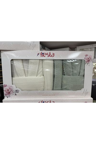 Fiesta Promotional Bathrobe Set - Limited Stock at Special Price