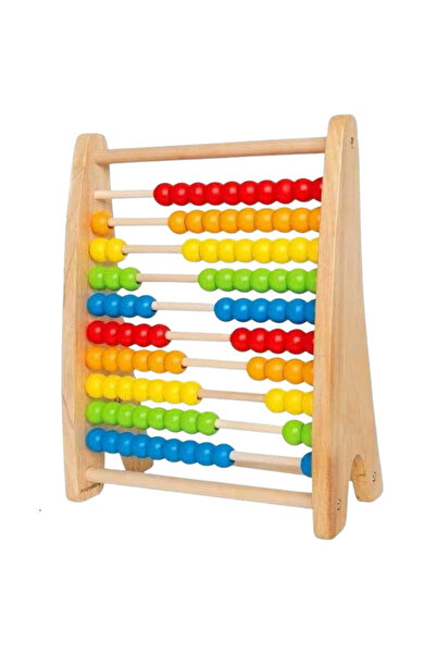sallma Abacus counter with 100 colored wooden balls