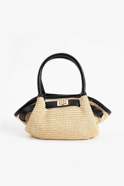 By-Kuss Capri Terra Straw Bag