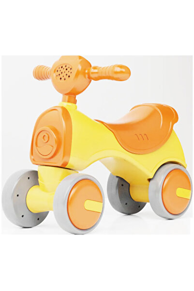 sallma Bicicleta fara pedale cu 4 roti pentru copii, lumini Led si Muzica, 1-...