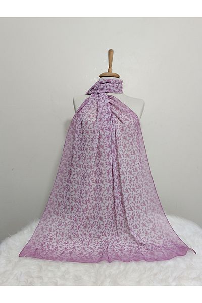 istanbul prensesleri Patterned Chiffon Shawl 185 X 70 cm