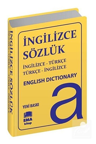 Ema Kitap İngilizce-türkçe / Türkçe-ingilizce Sözlük (BİALA KAPAK)