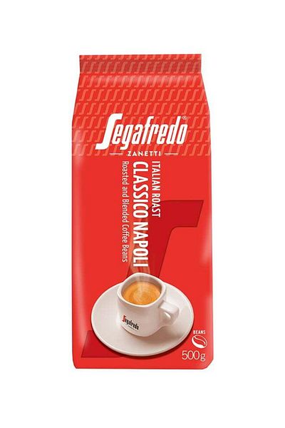 Segafredo حبوب قهوة زانيتي كلاسيكو نابولي الإيطالية المحمصة