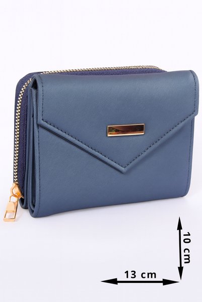 PATENTH Women's Colorful Zippered Mini Wallet – Card Holder Compartment, Comp...