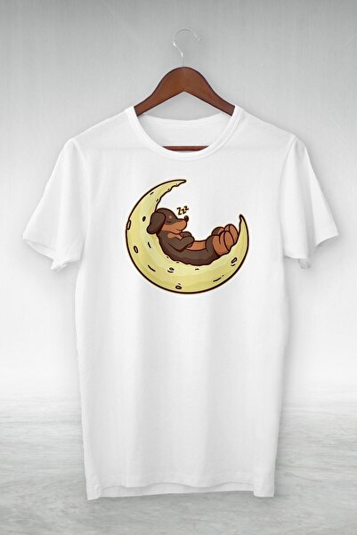 donamod Tricou unisex alb cu imprimeu Gsc-397