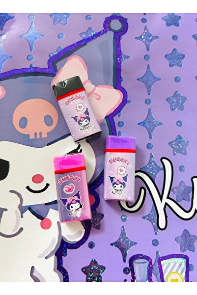 ÖZ KIRTASİYE Kuromi Yeni Sezon 3'lü Silgi Seti 2025