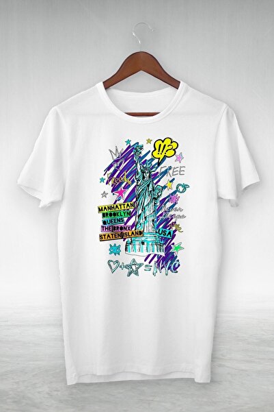 donamod Tricou alb unisex Cte-018