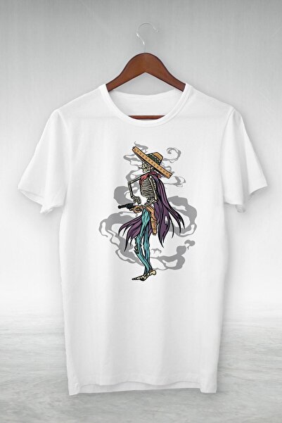 donamod Unisex Λευκό T-shirt Gsc-364