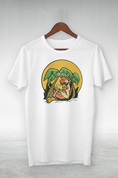 donamod Λευκό - Εικονογράφηση - Μπλουζάκι Vip Design Gsc-393