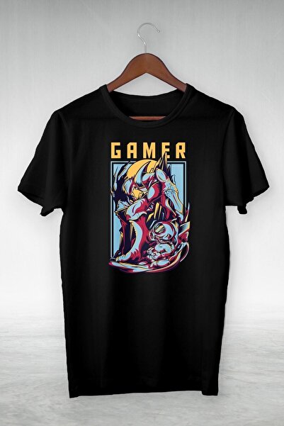 donamod Ilustrație de desen -vtshirt Gsc-497 - Gamer negru de mouse - Ilustra...
